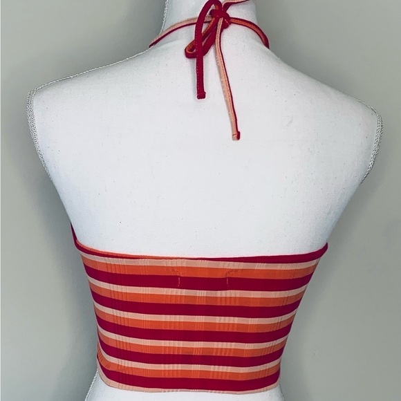 L*Space Paloma Stripe Cut out Tank Women Small New With Tag - Picture 4 of 9